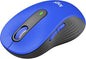 Logitech Signature M650 L Full Size Wireless Mouse - Classic Blue