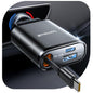 Lamicall Retractable Car Charger USB C 57W Charging for iPhone 18 17 16 Duo