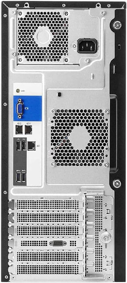 Hewlett Packard Enterprise HPE ProLiant ML30 Gen10 Plus Tower Server, Xeon E-2314 4-Core 2.8GHz, 64GB DDR4 Memory, 32TB HDD Storage, RAID, iLO, Server 2022 Essentials