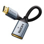 VCELINK 8K HDMI Extender Cable, 48Gbps Male to Female Adapter, 2 Pack