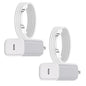 iPhone Fast Charger, iPhone Charger Fast Charging 2Pack PD 6FT Type C Quick USB C to Lightning Cable Cord Fast Charger iPhoneUSB C Wall Block Plug for iPhone14 13 12 11 Pro Max XR XS X, iPad, AirPods