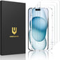 UNBREAKcable 3-Pack Screen Protector for iPhone 16e Tempered Glass