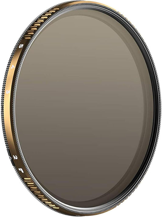 PolarPro 77mm Peter McKinnon Signature Edition II VND Camera Filter - 2-5 Stop Variable Neutral Density Lens Filter for DSLR/Mirrorless Pro Video – for Cinematic Shutter Speed Control + Diffusion