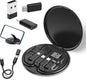 USB C to USB Adapter, USB-C Adapter Kit Contains Multiple OTG Adapters for Type C Male, USB A to C Male Cable, Micro USB to Type C, Equipped with SIM Extractor and Phone Stand