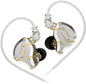KZ ZS10 Pro IEM Headphone,KZ in Ear Monitor Earbuds Headphone, 4BA 1DD Wired Earphone Multi Driver in Ear Earphone IEM,Wired Gaming Earphone,on Stage Monitor for Singer Guitarist (Gold, No Mic)