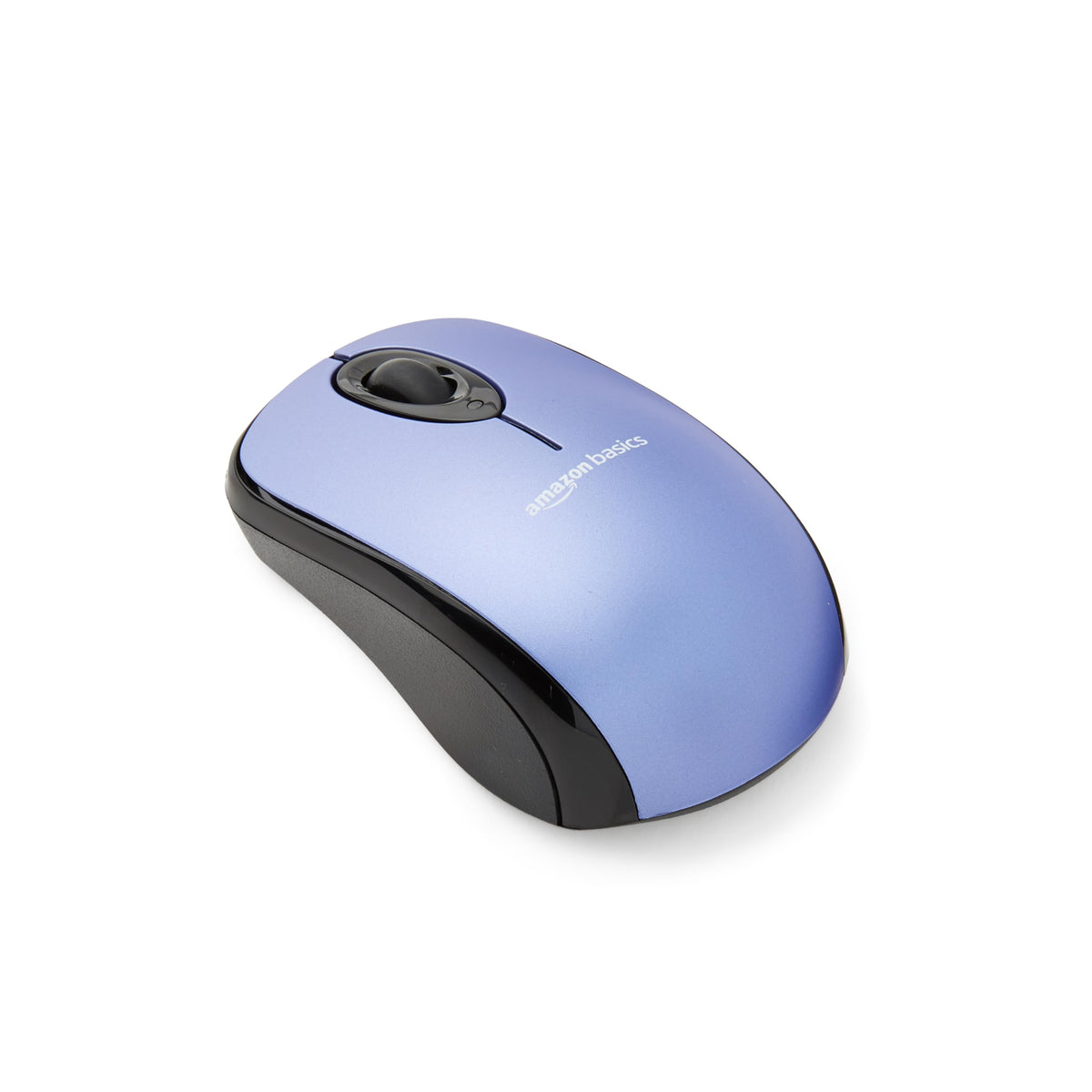 2.4 GHz Wireless Optical Computer Mouse with USB Nano Receiver, Portable, Easy Setup, Blue