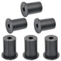 6pc Starlink Cable Grommet 1" Silicone Waterproof Wall Hole Pass Through Split Cable Bushings for TV Wire Ethernet Cord, Starlink Cable Routing Kit Accessories, 38mm/1.5" Ht, Black