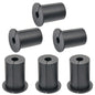 EASYEAH 2pc Black Starlink Cable Grommets 1" Silicone Wire Hole Grommet