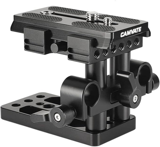 CAMVATE Quick Release Mount Base QR Plate for 501/504/ 577 Tripod Accessory