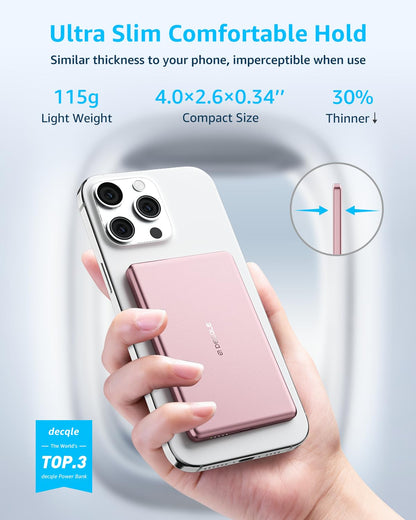 decqle “Air” Power Bank for MagSafe 5000mAh US1