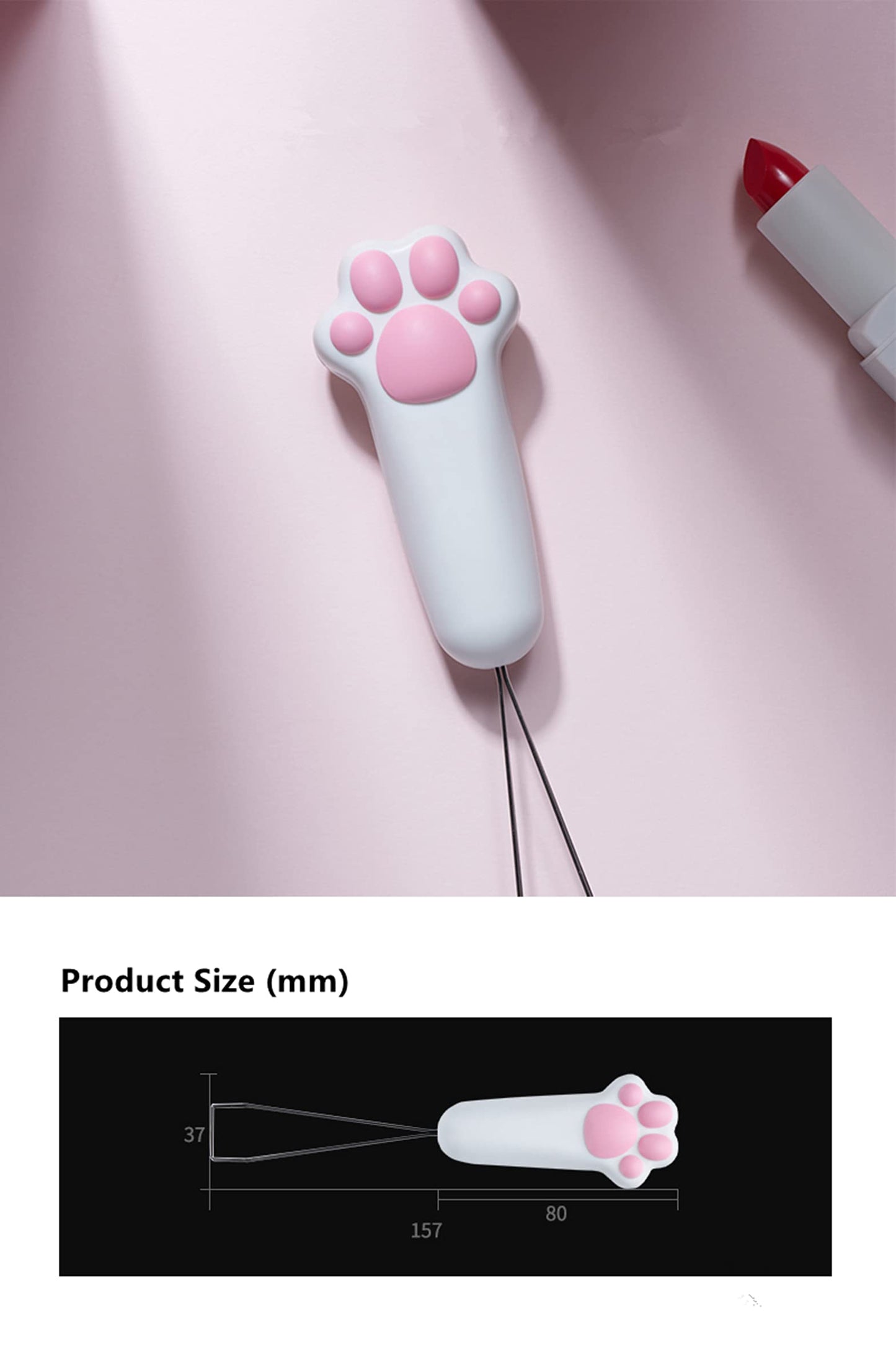 FKZ ZOMOPLUS Cute Cat Paw Keycap Puller - Mechanical Keyboard Removal Tool