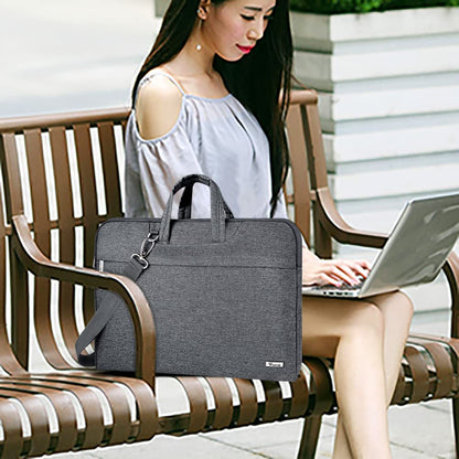 Voova 13.3-13 Inch Laptop Sleeve with Handle, MacBook Sleeve, Gray