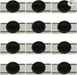 Magnet Zip Tie Mount Magnetic Zip Ties Mount Holder Strong 1-Second Magnetic Snap Installation Heavy-Duty Waterproof Cable Tie Mounts for Car Boat Workshop Industrial Organizing (12 Piece)
