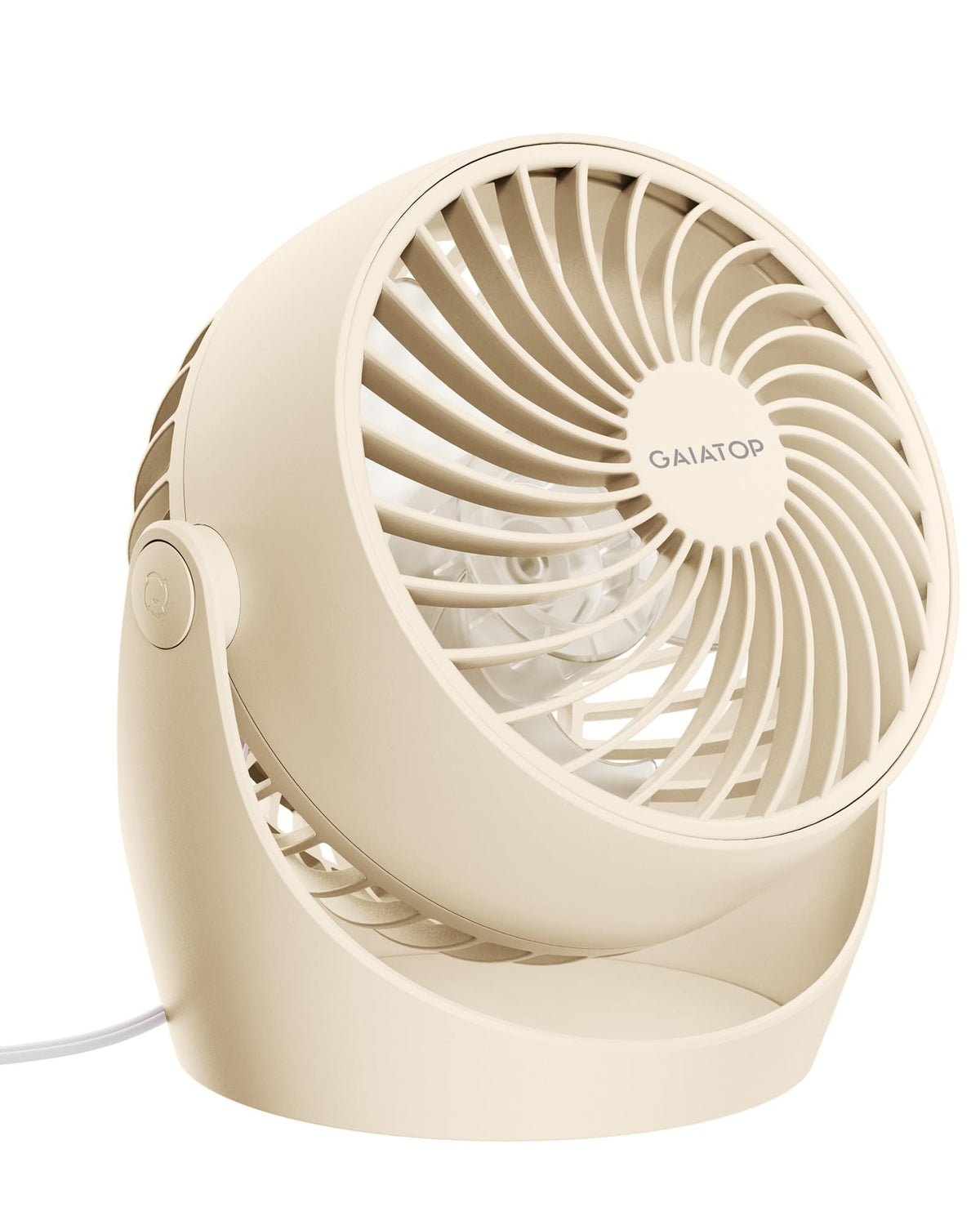 Gaiatop Desk Fan, 5-Inch Portable Electric Table Desktop Air Circulator Fan