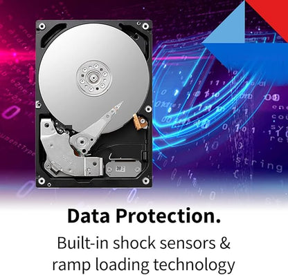 Toshiba X300 16TB Performance & Gaming 3.5-Inch Internal Hard Drive – CMR SATA 6 GB/s 7200 RPM 512 MB Cache - HDWR51GXZSTA