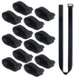 UONIKA 36 inch Cable Straps,12 pcs Reusable Fastening Hook and Loop Utility Cable Ties Down Wraps Adjustable Cinch Straps