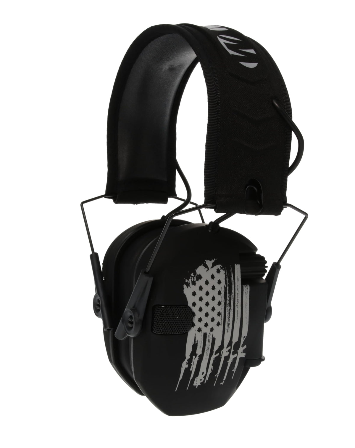 Walker's Razor Slim Patriot Series Muffs - Olive Drab Green