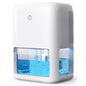 60 OZ Dehumidifiers for Home, Dual-Semiconductor Quiet Dehumidifier with Timer Sleep Mode Auto-Off 7 Colors Light Portable Small Dehumidifiers for Bathroom, Cloakroom, RV