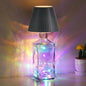 WILIT Wireless Bottle Lamp for Liquor Bottles, 3-Level Brightness LED Night Lights, Wine Lamp for Home Decor, Unique Table Lamp with RGB Lights, Rechargeable Bottle Lights for Bedroom, Black