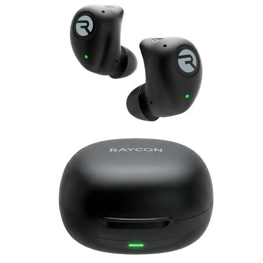 Raycon Fitness Bluetooth Wireless Earbuds + Microphone with Active Noise Canceling, Sweat & Water-Resistant Earphones, Running Headphones, Ear Buds Wireless Bluetooth 56 Hours Playtime (Blue)