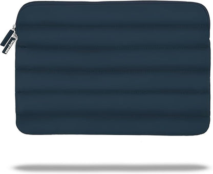 ANECDOTE Laptop Case 15-16 Inch – A Perfect Laptop Sleeve - Compatible with MacBook Air/Pro 15 inch M3 M2 M1 Chip Pro Max 2023-2021 – Fits Well, Made of 100% Nylon with Aesthetic Design (Navy)