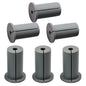EASYEAH 2pc Black Starlink Cable Grommets 1" Silicone Wire Hole Grommet