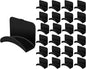 30 Pcs Headphone Wall Hangers Adhesive Gaming Headset Holder Hooks for Wall Mount Strong Universal Stand Hooks for Most Headphone Controller, Hat, Baseball Caps, Closet, Door