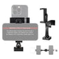 NEEWER Metal Phone Tripod Mount Adapter with Arca QR Base, Cold Shoe