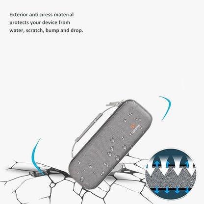 Aproca Grey Portable Hard Storage Case, for Canon ImageFORMULA R10 / ImageFORMULA P-215II Portable Document Scanner