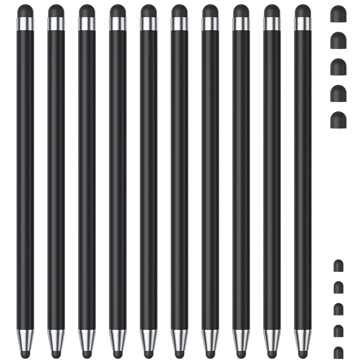 Stylus (10Pcs), Stylus Pen for Touchscreen, High Precision and Sensitivity Stylus Pen for Android Smartphone and Tablets, Compatible with Capacitive Touch Screen (Watermelon red)