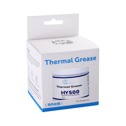 HY500-100g CPU Thermal Heatsink Grease Paste Compound Thermal Conductivity: >1.93W/m-k Carbon Based High Performance for CPU PC GPU -100 Grams