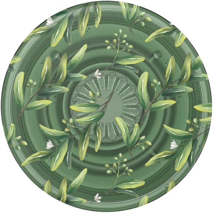 PopSockets Plant-Based Phone Grip with Expanding Kickstand, Adhesive Grip, Eco-Friendly - Translucent Olive