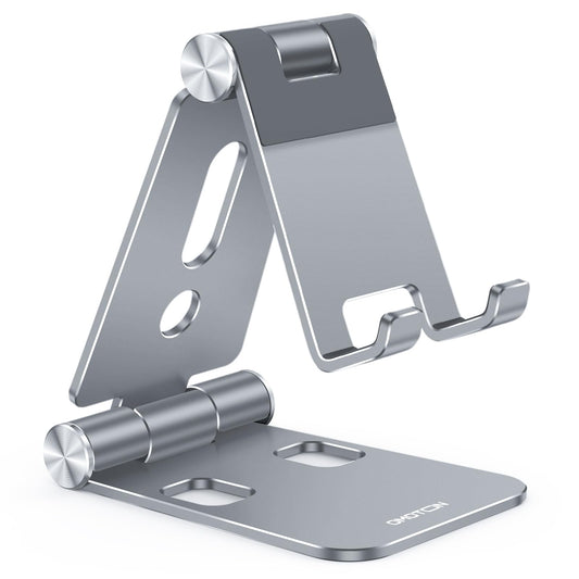 OMOTON Foldable Cell Phone Stand, C4 Portable Aluminum Phone Holder
