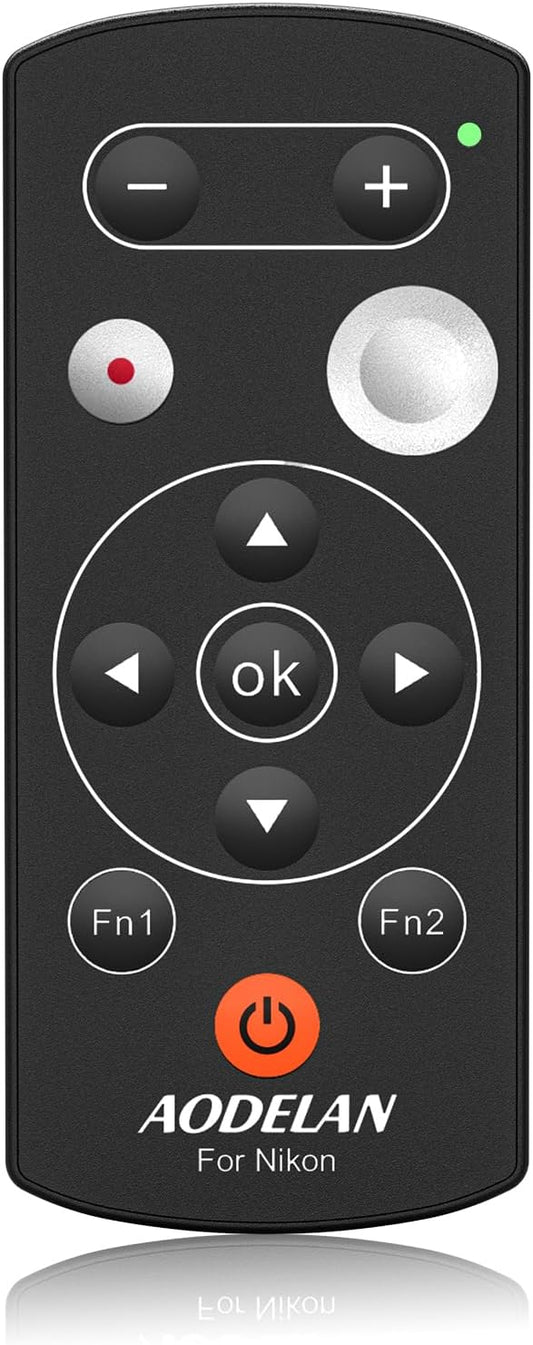 AODELAN Wireless Camera Remote Control Remote Shutter Release for Nikon