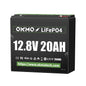 OKMO 12V 300Ah LiFePO4 Lithium Battery With Bluetooth Built-in 150A BMS Low-Temp Protection for RV, Solar/Off-Grid Applications, Home Energy Storage, Marine