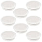 Desk Grommet 2 inch(50mm)8 Pcs, Desk Hole Grommet, Cable Grommet, Desk Hole Cover, Desk Cord Hole Cover, Desk Cable Hole Cover, Desk Wire Hole Insert, Furniture Hole Cover(White Grommet)