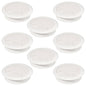 Desk Grommet 2 inch(50mm)8 Pcs, Desk Hole Grommet, Cable Grommet, Desk Hole Cover, Desk Cord Hole Cover, Desk Cable Hole Cover, Desk Wire Hole Insert, Furniture Hole Cover(White Grommet)