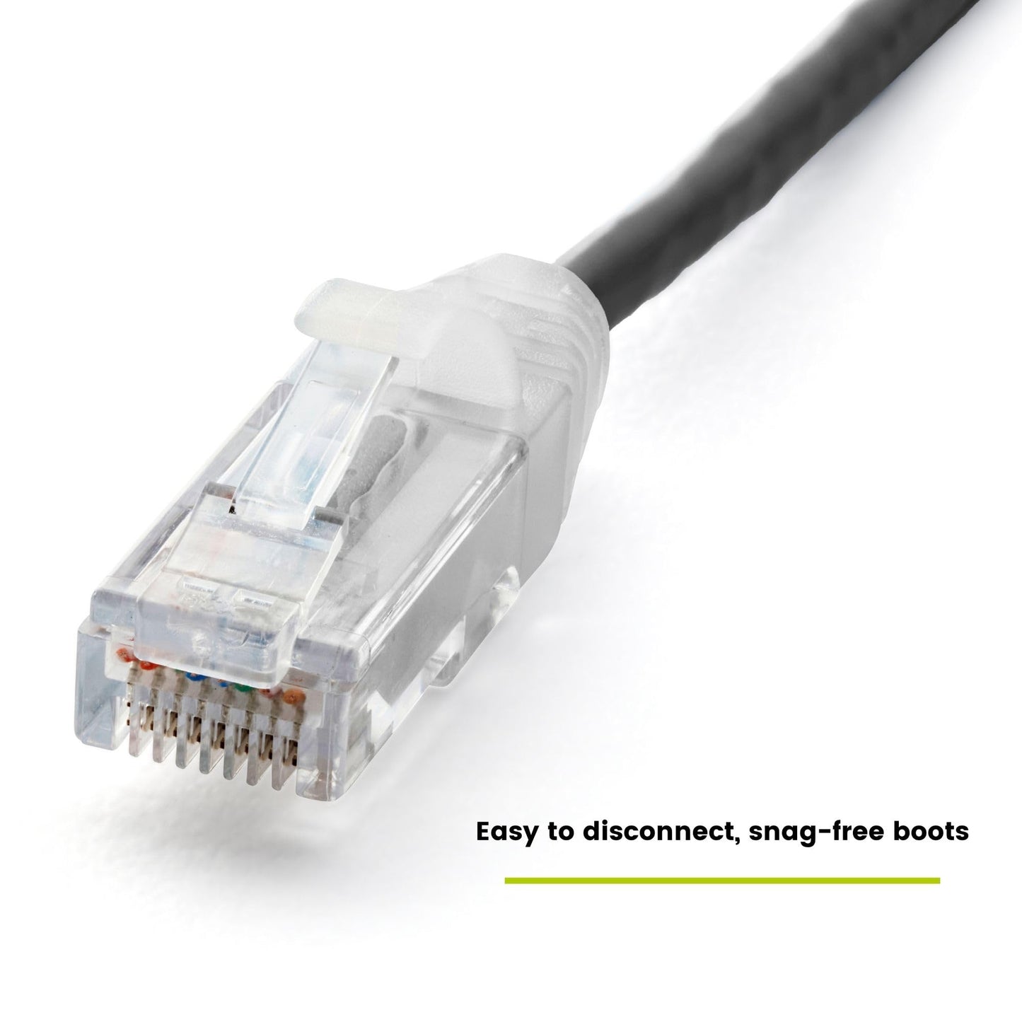 TRUECABLE Cat6 Component Rated Patch Cable, Unshielded (U/UTP), 5ft, Black, 28AWG Stranded Pure Copper, Snagless 10G High-Speed Ethernet Cable, PoE++ 4PPoE 100W, UL Listed, RoHS-3, 1 Pack