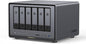 UGREEN NASync DXP6800 Plus 6-Bay Desktop NAS, Intel i3 1215u 6-Core CPU, 8GB DDR5 RAM, 128G SSD, 1X 10GbE and 1X 2.5GbE LAN Port, 2X M.2 NVMe Slots, 4K HDMI, Network Attached Storage (Diskless)