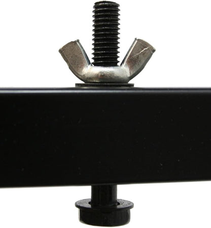 American Sound Connection ASC Pro Audio Mobile DJ Light Stand 6 Foot Height Lighting Multi Fixture T Bar Portable Tripod