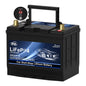 TPE BCI Group31 Car Start Stop System LiFePO4 Lithium-ion Battery 12.8V 100AH 1500A 1280WH Lightweight High Performance Battery Level Display Dual Port