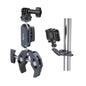 SMALLRIG Camera Mount Clamp, Gopro Motorcycle and Bike Handlebar Mount Kit