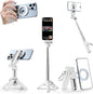 CloudValley Magnetic 4-in-1 Multifunctional Selfie Stick Tripod, Mini Portable Pocket Phone Stand with Detachable Remote, Compatible with MagSafe, for iPhone/Android, Travel Vlog, Live Stream, White