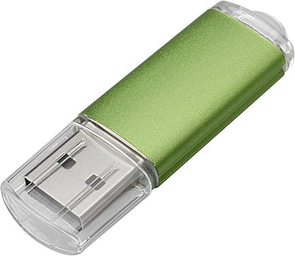 TOPESEL USB Flash Drive 5 Pack 32GB USB 3.0 Flash Drive High Speed 32gb Flash Drive Memory Stick USB Drive Thumb Drives USB Stick for PC laptops (5 Mixed Colors: Black Blue Green Red Silver)