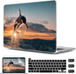 CISSOOK Compatible with MacBook Pro 13 inch Case 2023 2022 2021 2020 Release M2 M1 Chip A2338 A2251 A2289 Model with Touch Bar, Protective Plastic Hard Shell Case Cover for Pro 13", Dolphin&Sea