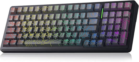 Aula F99 Keyboard Gaming,Wireless Mechanical Keyboards Creamy Sound