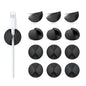 Znben 12 Pack Cable Clips, Adhesive Cord Organizer Holder for Desk Colorful