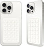 Giumel 2PCS Silicone Suction Phone Case Mount,Non Slip Suction Cup, Hands-Free Phone Accessories Holder for Selfies and Videos,Silicone Adhesive Stand Sticky for Cell Phone Rose red