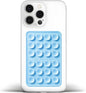 Anteel Medium-Sized Silicone Suction Phone Case Adhesive Mount, Enhanced Suction Power and Upgraded Thickened Sticky Phone Grip, Durable, Hands-Free Sticky Phone Holder, 2.28"x3.46" (Baby Blue)