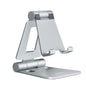 Nulaxy Full Aluminum Dual Folding Cell Phone Stand for Desk, Red